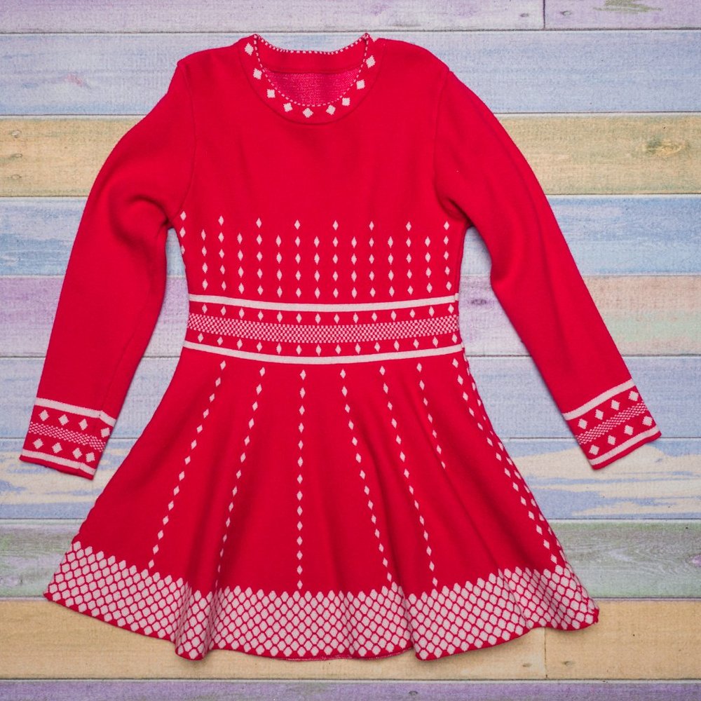 Girls Knit Dress - Size 6